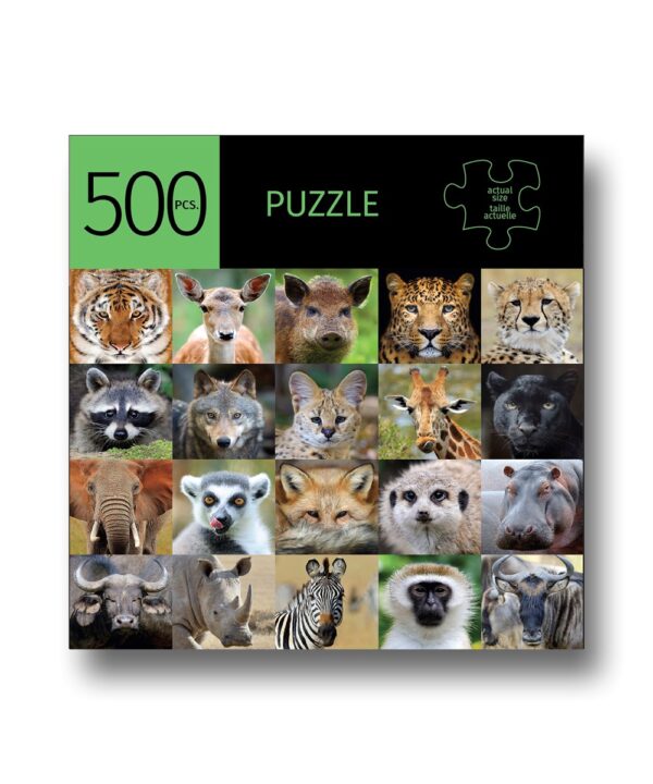 Wild Animal Design Puzzle - 500 pcs